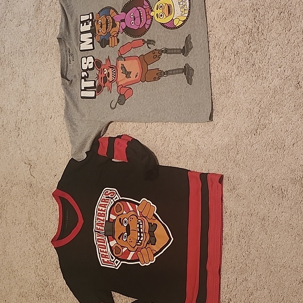 Five Nights at Freddy jersey shirt and tshirt